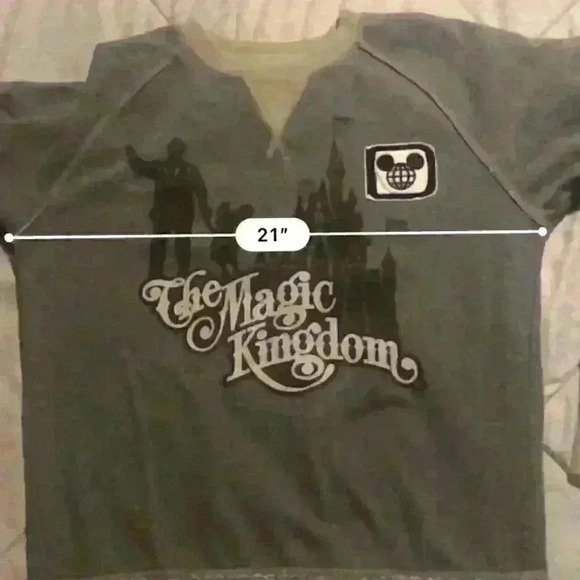 Disney Parks The Magic Kingdom Mickey Sweatshirt Medium - Picture 4 of 5